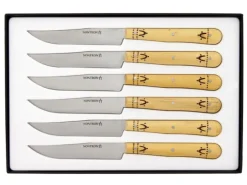 BEL 87612 COFFRET 6 COUTEAUX TABLE NONTRON