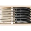 BEL 3223 COFFRET 6 LAGUIOLE STEAK DOZORME NOIR