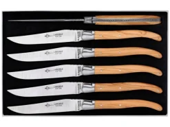 BEL 6885 COF.6 LAGUIOLE TABLE G.DAVID OLIVIER 23CM