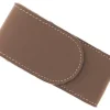 BEL20212 ETUI CUIR TAUPE 11/12CM