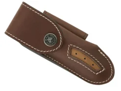BEL49812 ETUI MAX CAPDEBARTHES CUIR LE THIERS 12CM PEROU/ALEZAN