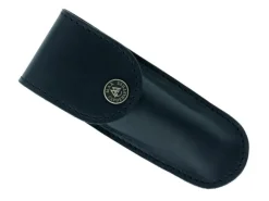 BEL13312 ETUI MAX CAPDEBARTHES S100 CUIR NOIR 11/12CM
