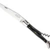 BEL 6832 LAGUIOLE G.DAVID 2P FACON CORNE MITRES INOX 12CM