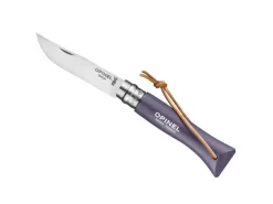 BEL92204 - OPINEL 6 VRI VIOLET GRIS + LIEN BAROUDEUR