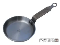 BEL5612.12 POELE A BLINIS DE BUYER MINERAL Ø 12CM