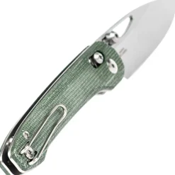 Bestech Knives Cobber Stonewash 14C28N Green Micarta