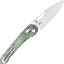 Bestech Knives Cobber Stonewash 14C28N Green Micarta