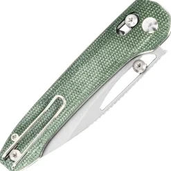 Bestech Knives Cobber Stonewash 14C28N Green Micarta