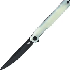 BG65D - Bestech Knives Duoz 14C28N Jade G10