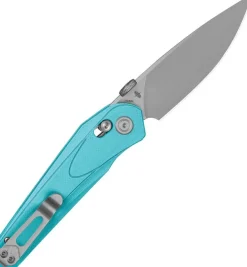 BG67D - Bestech Knives Mothus 14C28N Light Blue G10