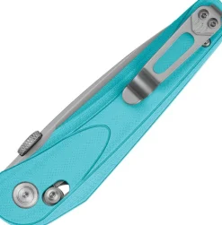 BG67D - Bestech Knives Mothus 14C28N Light Blue G10