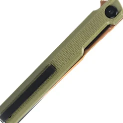 BG65F - Bestech Knives Duoz 14C28N Green G10