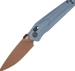 BG67F - Bestech Knives Mothus 14C28N Blue Gray G10