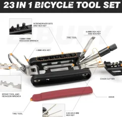 BIB23IN1BIKE - BIBURY 23 in 1 Bike Repair Tool, Bicycle Multitool Kit