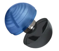 2.3027 - BILLES CRAIE BLEUE NOYAU ACIER P2P CAL 68 X50