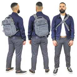 776118BK - VANQUEST JAVELIN-18 Sling Backpack Monobretelle NOIR