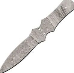 BLDM2750 - Lame à monter petite dague en damas