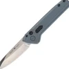 0838BLS-B - Buck Deploy Wharncliffe Auto Blue