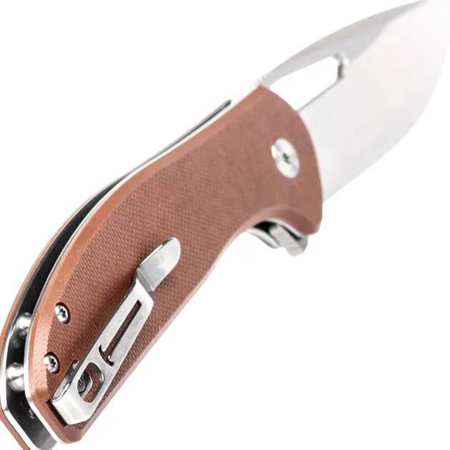 BMK18C - Bestechman Whalefin D2 Brown G10