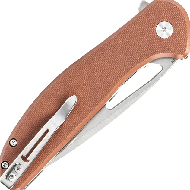 BMK18C - Bestechman Whalefin D2 Brown G10