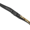 4913.BN - DOZORME LAGUIOLE LINER LOCK CORNE BELIER/NOIR 11CM INOX