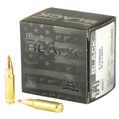 785380 - BOITE DE 25 CARTOUCHES HORNADY 5.7x28MM 40GR V-MAX BLACK