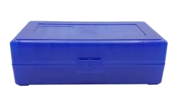 800428 - BOITE DE RANGEMENT BLEUE 50 MUNITIONS CAL 45 ACP