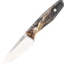 129520 - Boker Solingen Daily Knives AK1 Drop Point Magnacut Curly Birch