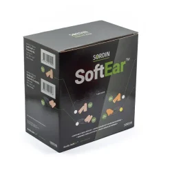 41-409380 - bouchon d'oreille à Cordon jetable Sordin SoftEar orange (S/M) - 100 unités/paquet