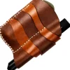 BRBK16 - Bison Ridge Built étui cuir EDC couteau et lampe de secours