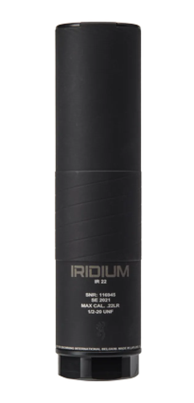 BR00582 - Modérateur de son 22lr Browning Iridium 1/2 x 20