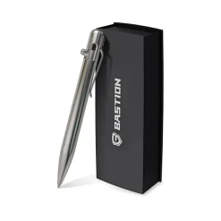 BSTN224 - BASTION Bolt Action Luxury Tactical Pen Fibre de Carbone et Inox