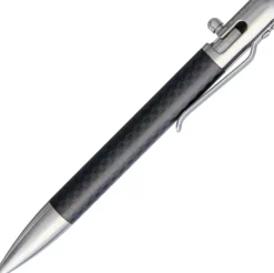 BSTN224 - BASTION Bolt Action Luxury Tactical Pen Fibre de Carbone et Inox