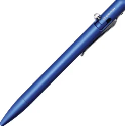 BSTN256BL - BASTION Slim Bolt Action Pen Aluminium BLEU