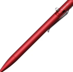 BSTN256R - BASTION Slim Bolt Action Pen Aluminium ROUGE