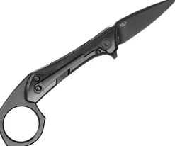 BT2605C - Bestech DUCI framelock Blackwash Titanium 20CV