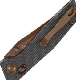 B1081V3 - Tenable Deadite Black Micarta 14C28N