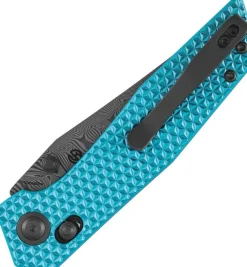 B1081V1 - Tenable Deadite Light Blue Aluminium Damascus