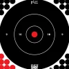 12B-WHTE-5PK - Proshot 12" SplatterShot ® White Bullseye Target - 5 Pack