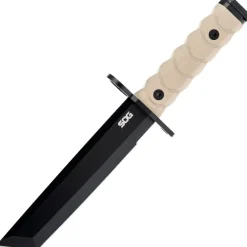 BY1003-BX - SOG BAR15T Tanto Bayonet FDE