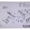 CA00042 - CANIK TAPIS DE NETTOYAGE SFX RIVAL