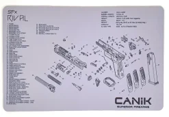 CA00042 - CANIK TAPIS DE NETTOYAGE SFX RIVAL