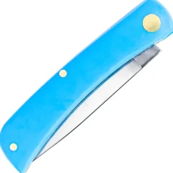 CA68905 - Case SS Light Blue Synthetic Smooth Sod Buster Jr