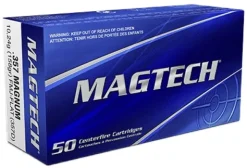 770711 - CARTOUCHES MAGTECH 357 MAG 158GR FMJ FLAT