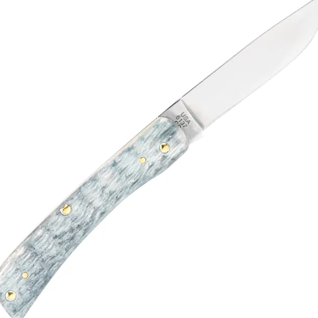 58412 - Case CV Pocket Worn Gray Bone Sod Buster Jr