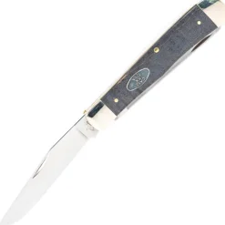 23350 - Case SS Black Curly Maple Wood Trapper