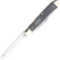 23350 - Case SS Black Curly Maple Wood Trapper