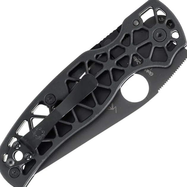 C266BKALBKP - Spyderco Edgerati Black