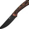 C25040-2 - Civivi Carveth AEB-L Black & Orange G10