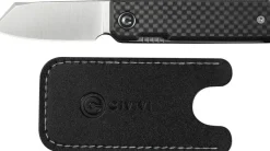 C25036-4 - Civivi Kukei CF/G10 Satin Nitro-V design Tashi Bharucha